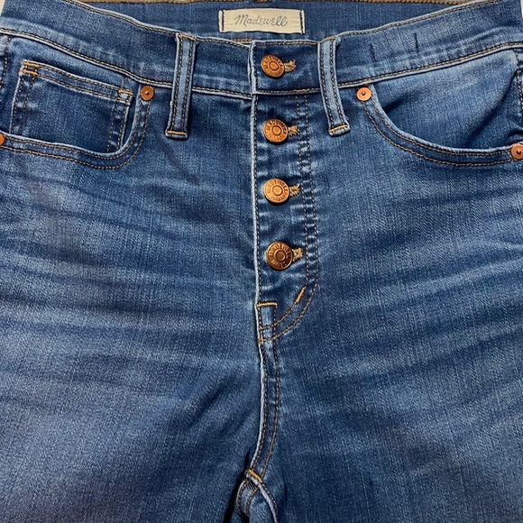Madewell 10" High Rise Skinny Crop Jeans - Picture 6 of 8